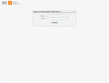 Tablet Screenshot of poczta.ibe.edu.pl